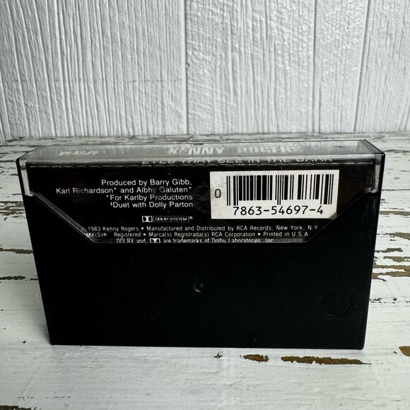Kenny Rogers Eyes That See In The Dark 1983 RCA Cassette Tape Vintage Country - Picture 6 of 6